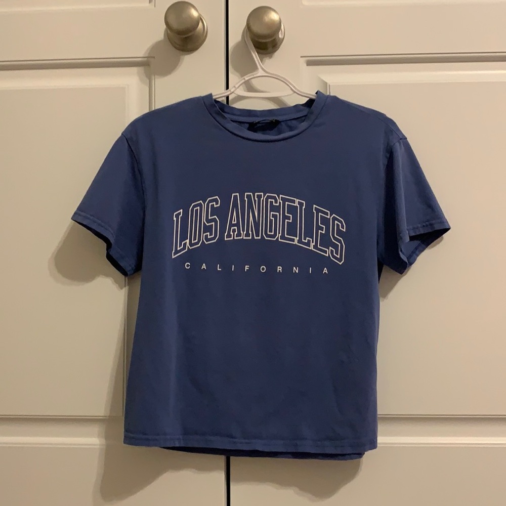 Blue las angeles shirt